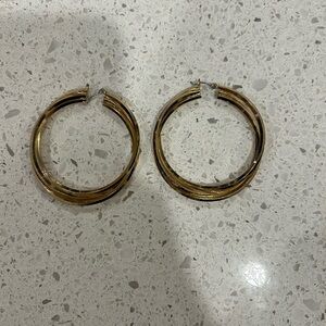 Gold Hoop Earrings
